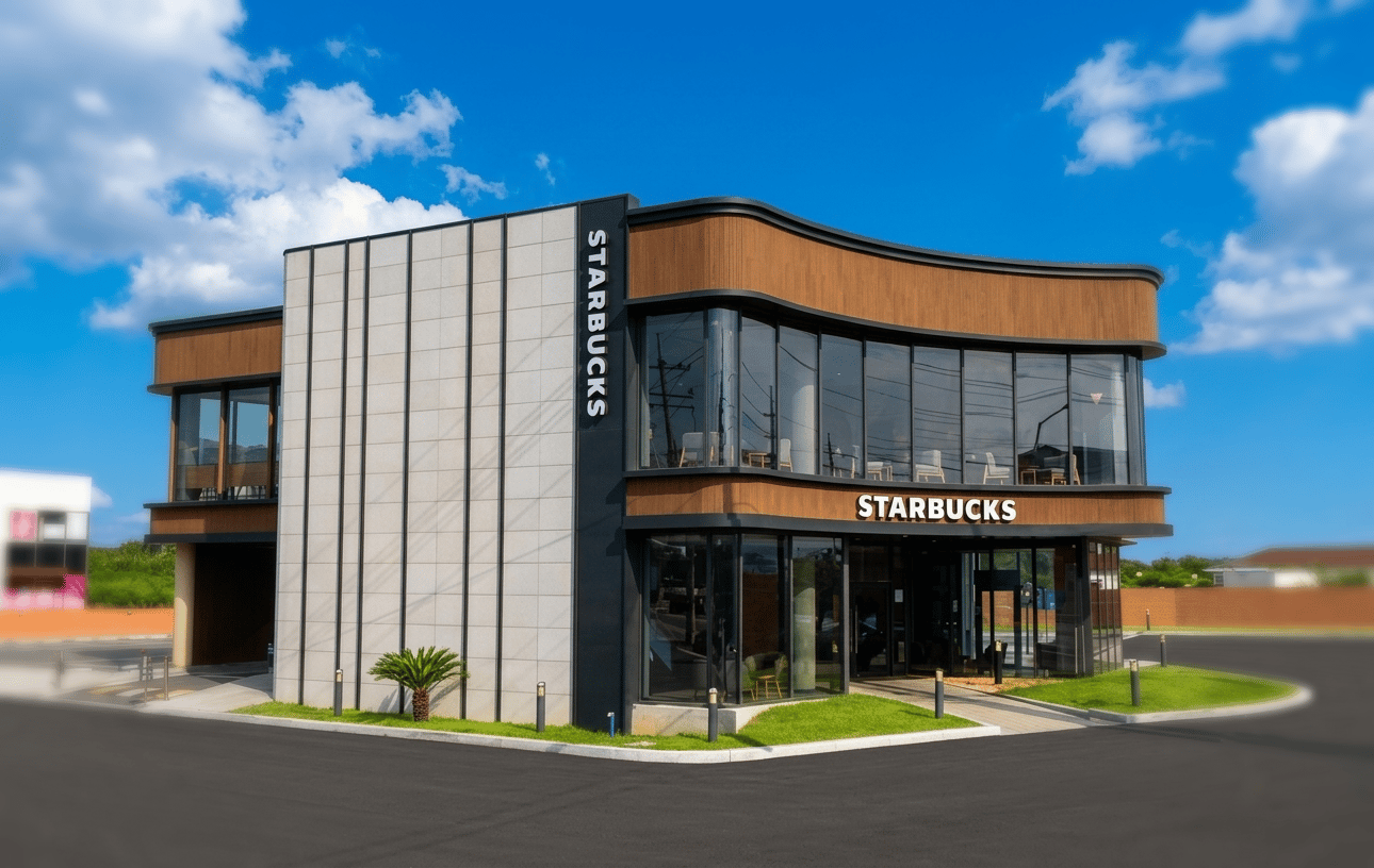 Starbucks DT Building and Commercial Property Near Anseong Industrial Complex - photo 1