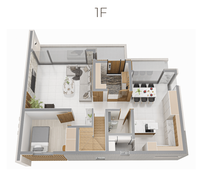 Experience Jeju with a Breathtaking Panorama & Your Own Private Heated Pool floor plan 3